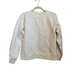 lululemon athletica Cream Sweatshirt